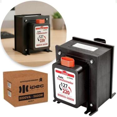 Imagem de Autotransformador 8000va Transformador 5600w Tomada 20A Ipec