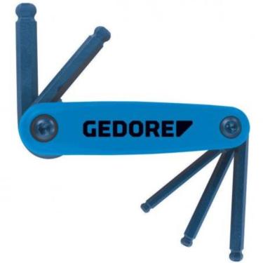 Imagem de Jogo De Chaves Hexagonais Abauladas - 012535 - Gedore