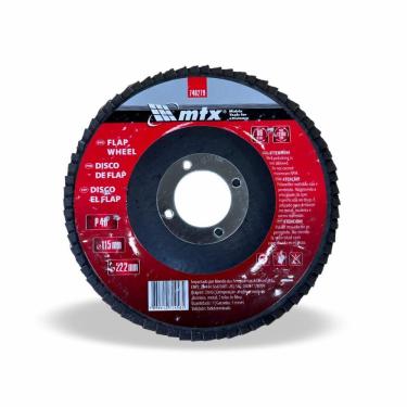 Imagem de Disco De Lixa Flap 4.1-2 115x22mm Grão 40 Mtx 740279