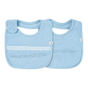 Imagem de Kit Com 2 Babadores Bebê Menino Sublime Azul - Hug