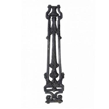 Imagem de Grade Em Ferro Fundido N09 Espada Varanda Sacada 83X28Cm