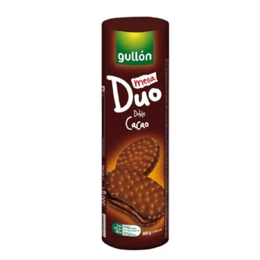 Imagem de Biscoito Gullon Mega Duo Cacau Recheado Chocolate 500g