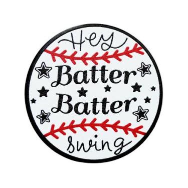 Imagem de Brooch Pins Baseball Quote Alloy Enamel Lapel Badge - yiweisai