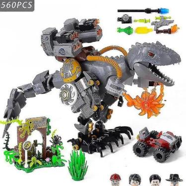 Imagem de Blocos de construção Jurassic Dinosaurs World Animal Park Toy - Gloome