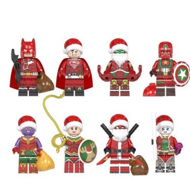 Imagem de Conjunto de minifiguras Toy Marvel The Avengers Heroes 8 peças - Gloom