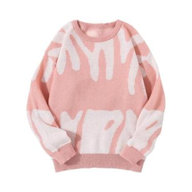 Imagem de Suéter Masculino De Inverno E Outono Com Jacquard Irregular, Casual, G