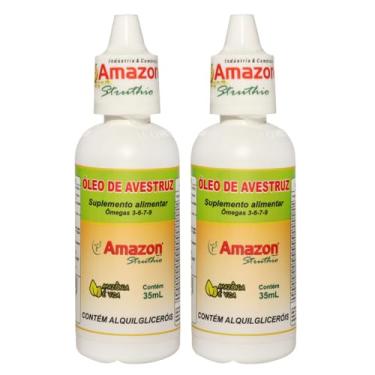 Imagem de Kit 2 Óleo de Avestruz Gotas - Loja Amazon Struthio Oficial