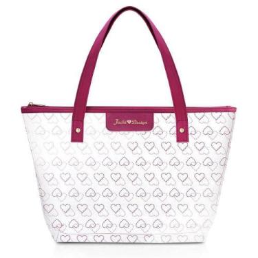 Imagem de Bolsa Shopper Love Jacki Design Vermelho Escuro