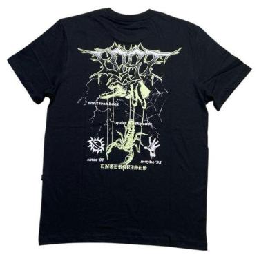 Imagem de Camiseta Lost 22512820 Scorpion Puppet - Preto Tamanho Camiseta:GG-Masculino