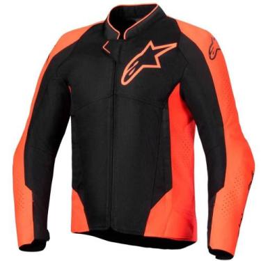 Imagem de Jaqueta Alpinestars Viper V4 Air, Preto/Vermelho Flúor, G