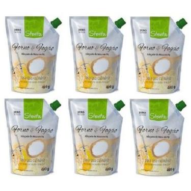 Imagem de Adoçante STEVITA Forno e Fogao Zero Lactose 400G 6 Unidades - Steviafa