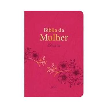 Imagem de Bíblia da mulher - Deus e elas - rosa - Publicações Pão Diário