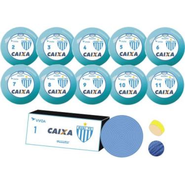 Imagem de Jogo de botão Dallas de acrílico time do Avai SC