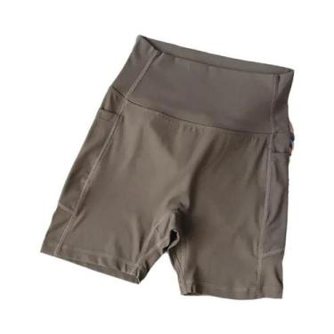 Imagem de Shorts Femininos De Cintura Alta Com Controle De Barriga E Efeito Leva