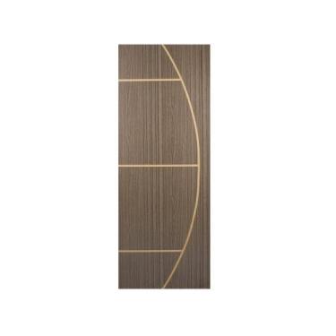 Imagem de Kit com 3 Folhas de Porta Madeira Decorada 210x70cm Espessura 3,5cm Ga