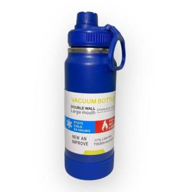 Imagem de Garrafa Térmica TR-017 800ml - Duplamente Isolada a Vácuo, Base Emborr