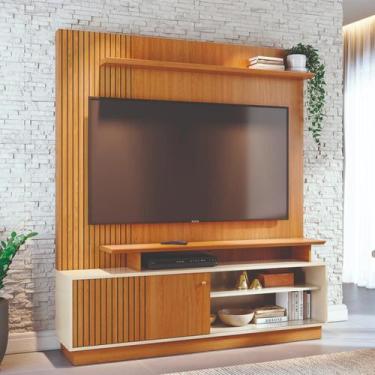 Imagem de Home Theater 160cm Para TV Até 65 Polegadas Ares Madetec, Cinamomo / O
