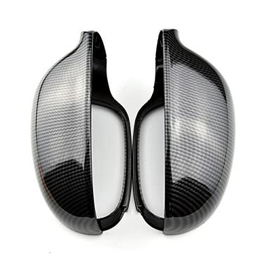 Imagem de Tampa do espelho retrovisor do carro, adequada para Golf MK5 GTI Jetta 5 Passat B6 B5.5 Acessórios para carro