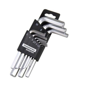 Imagem de Jogo De Chaves Hexagonais Allen Tramontina 9 Peças