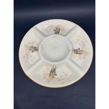 Imagem de Petisqueira de Cerâmica Gde. Rena Natal Vip 34 x 3cm