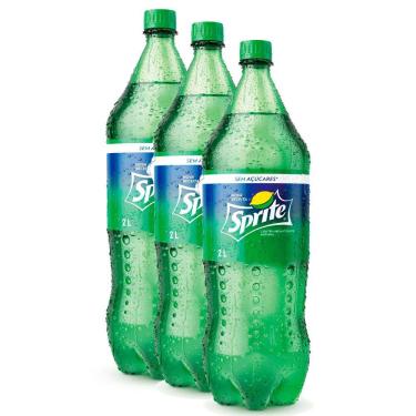 Imagem de Kit 3 Refrigerante Sprite Pet 2 Litros