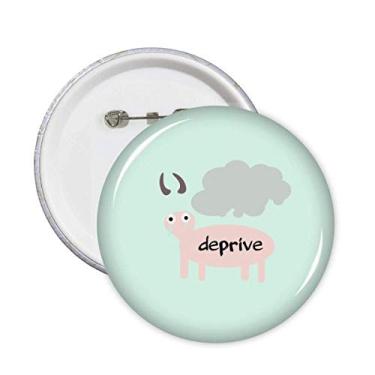 Imagem de Prestação de pele animal Art Deco presente moderno pinos distintivo botão emblema acessório decoração 5 peças