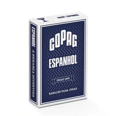 Imagem de Baralho Espanhol Azul Naipe Espanhol Copag Cartas Jogo Truco