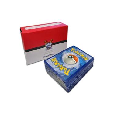 Imagem de Lote Pack Pokémon 100 Cartas Aleatórias Sem Nenhuma Repetida - Copag