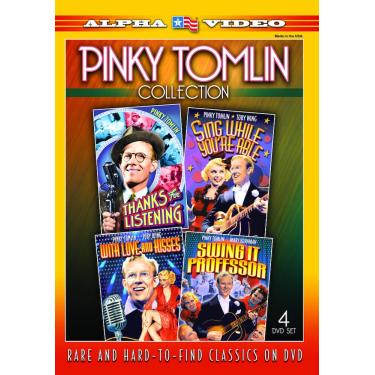 Imagem de Pinky Tomlin Collection (Thanks for Listening / Sing While You're Able / With Love and Kisses / Swing It Professor) (4-DVD)