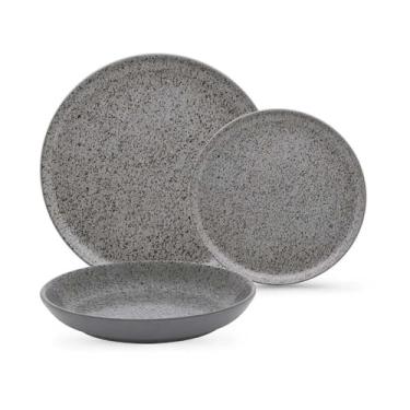 Imagem de Oxford Aparelho De Jantar 18 Peças Flat Gray