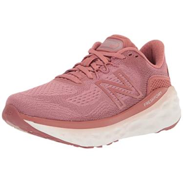 Imagem de New Balance Fresh Foam More V3 Tênis de corrida feminino, Henna lavada/branco, 39
