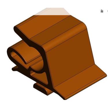 Imagem de Grampo Descanso da Vareta do Capo PUNTO TORO RENEGADE - PLASTCAR