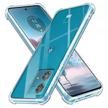 Imagem de Capa Capinha Moto Edge 40 Neo Anti Impacto Transparente - HREBOS