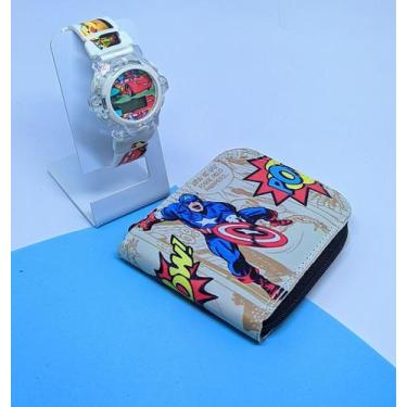 Imagem de Relógio Digital Pisca Luz Led Toca Musica Meninas/Meninas + Carteira I