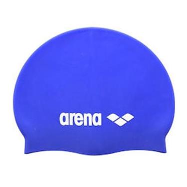 Imagem de Touca para Natação Classic Silicone Arena, Azul celeste
