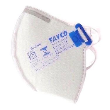 Imagem de Máscara Respirador 4 Camadas PFF2-S Branca - TAYCO