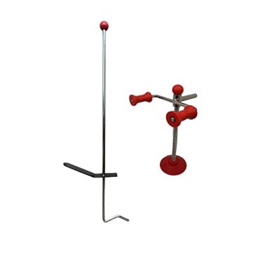 Imagem de Trava de volante de 38 cm para suporte de volante de alinhamento e depressor de pedal de freio de carro de 75 cm