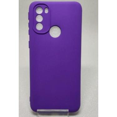Imagem de Case Capa Capinha Motorola Moto G31 G41 G71 Silicone Aveludada Proteçã
