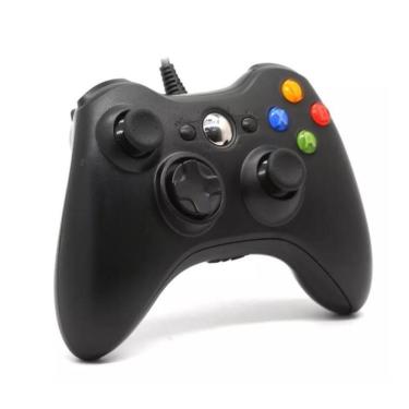 Imagem de Controle Manete Com Fio Xbox 360 2m Usb