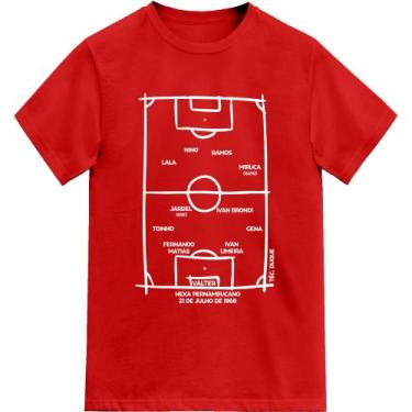 Imagem de Camiseta Timbu Hexa Pernambucano 1968 - Novomanto, Vermelho, M