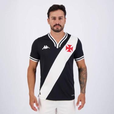 Imagem de Camisa Kappa Vasco I Retrô 1974, P