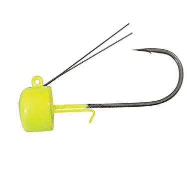 Imagem de Northland Fishing Tackle Elite Series Weedless Nedster Jig para Smallmouth, Largemouth e Spotted Bass Jig, Chartreuse, 1/0 Hook, 2/Card