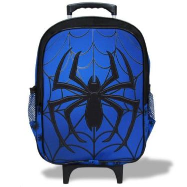 Imagem de Mochila Escolar Infantil de Rodinhas Tam G Spider - Vou Leve