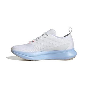 Imagem de adidas Tênis de corrida feminino Jogit, Branco/Azul, 42