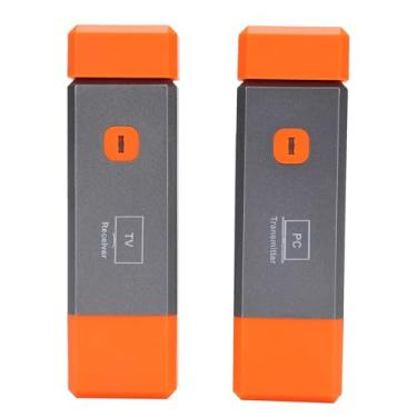 Imagem de Jectse Transmissor de Interface Multimídia HD Wireless e Kit de Receptor, Transferência Confiável de Banda de Frequência 5G, Transmissão Estável de Alta Velocidade, Plugue e Reprodução