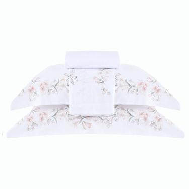 Imagem de Jogo Cama Casal Buddemeyer 180 Fios Percalle Orquidário