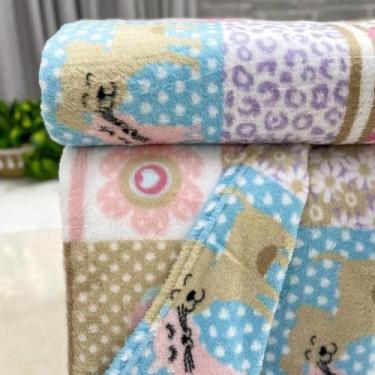 Imagem de Cobertor Solteiro Kids Celta Soft Estampado Corttex  Pets - Vilela Enx