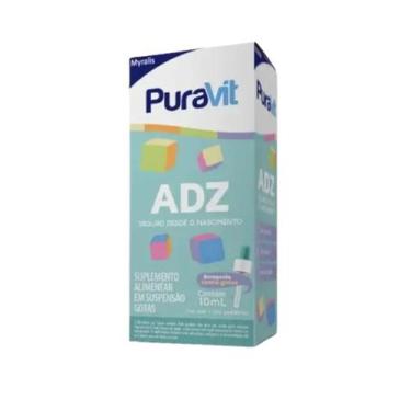 Imagem de Suplemento Alimentar Puravit ADZ Em Gotas 10 mL - Myralis