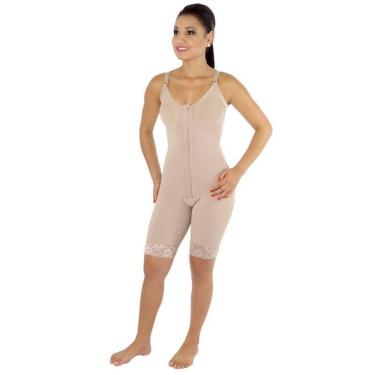 Imagem de Cinta Modeladora - Modelo Macaquinho Tamanho G Cor Nude