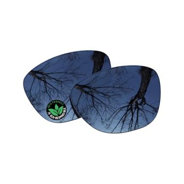 Imagem de Raydi Lentes de reposição de policarbonato para óculos de sol RayBan RW4014 Skyler (Gen 2) 52 mm - Espelho cromado preto - Polarizado